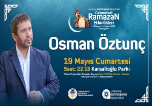 Sevilen halk ozanı Osman Öztunç Karaalioğlu Parkı’nda